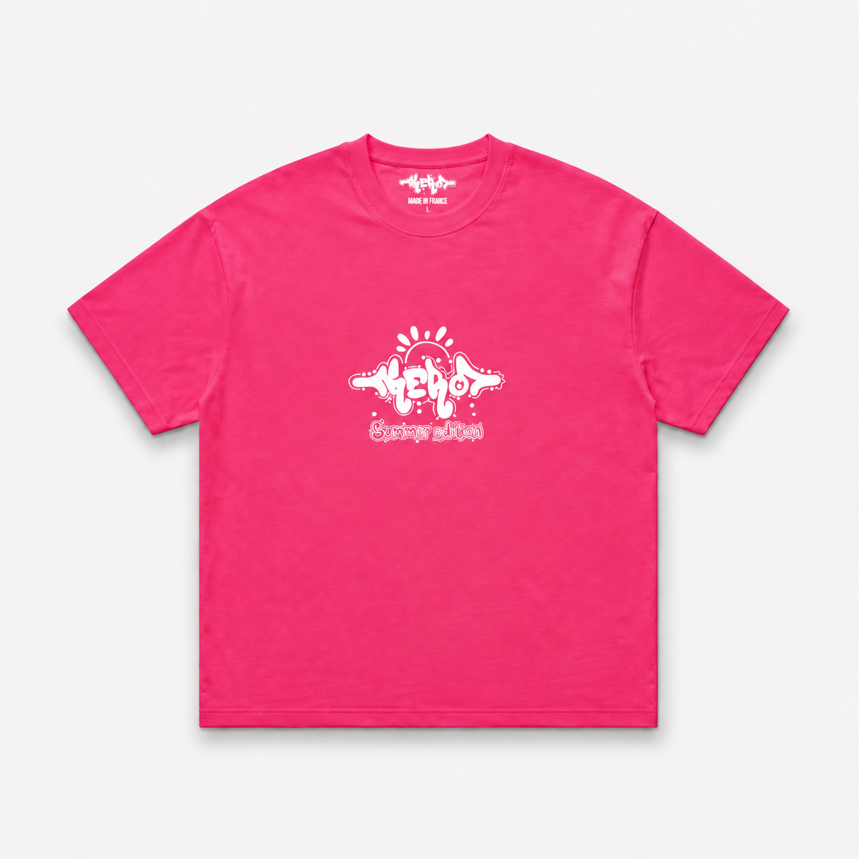 T-SHIRT HOT PINK - SUMMER EDITION