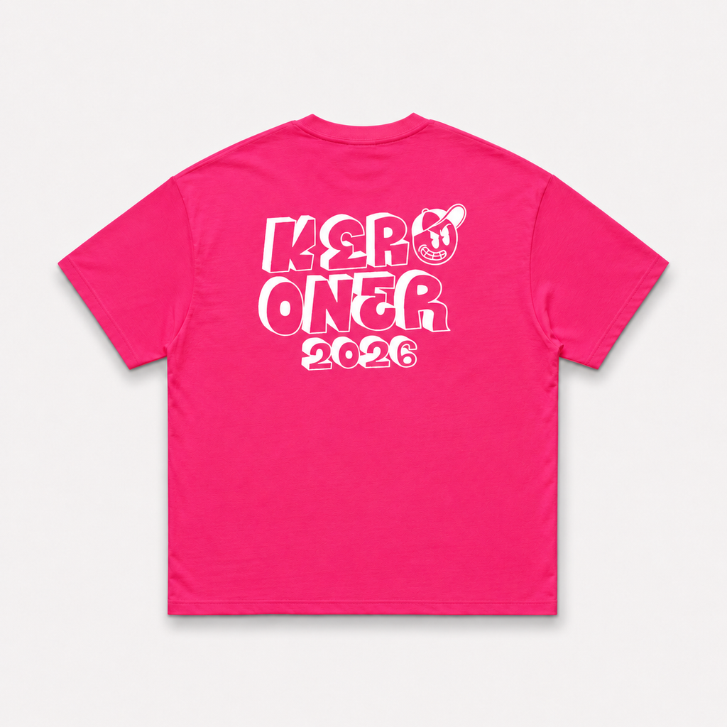 T-SHIRT HOT PINK - SUMMER EDITION